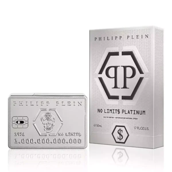 Philipp Plein No Limits Platinum Eau De Parfum 50ml Spray