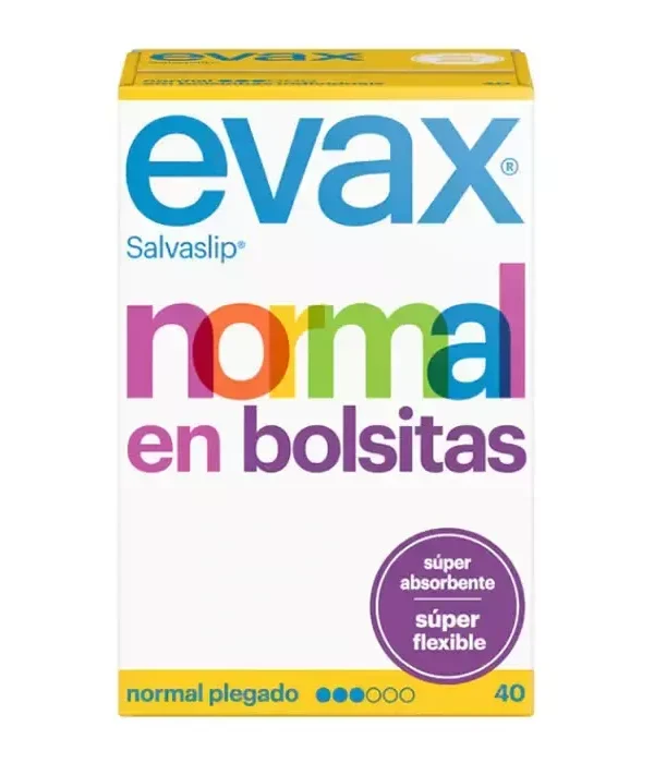Evax  Normal Fresh Pantyliners Small Bags 40 Units