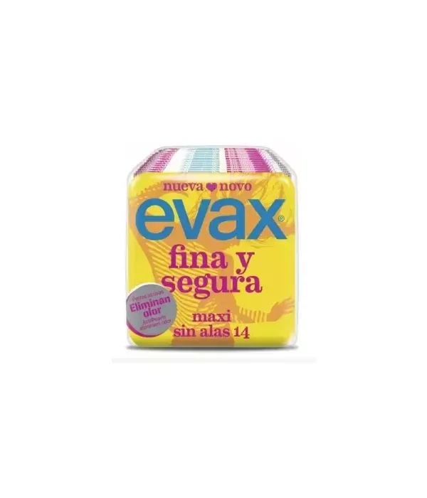 Evax Fina & Segura Maxi Without Wings 14 Units