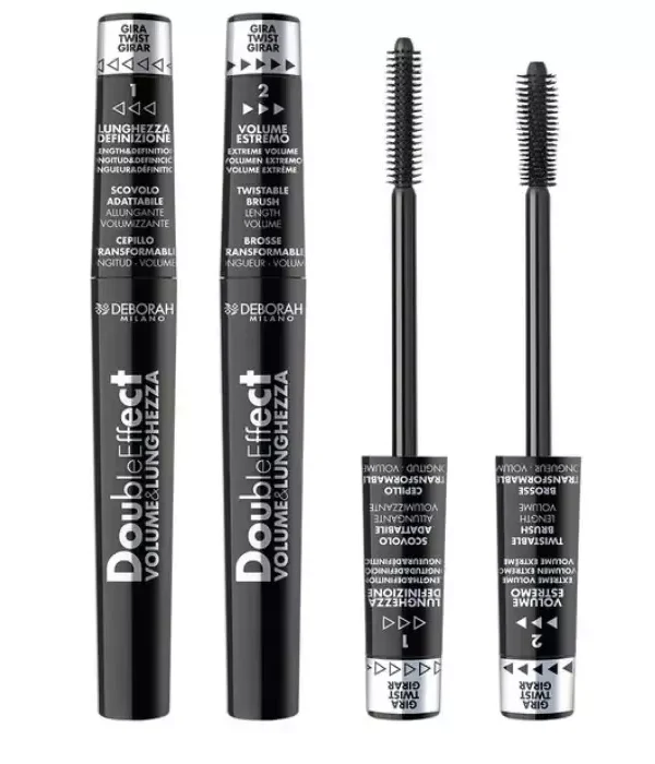 Deborah Milano Double Effect Mascara Black