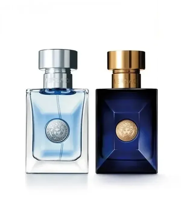 0_8011003839261_1-optimized Versace Dylan Blue Man + Pour Homme Eau De Toilette Spray 30ml Set 2 Pieces