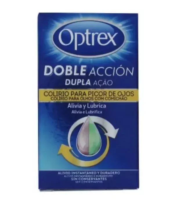 Optrex Doble Acción Itchy Eyes Eyedrops 10ml