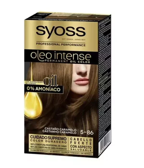0_8410436218177_1-optimized Syoss Oleo Intense Permanent Hair Color 5-86 Caramel Brown