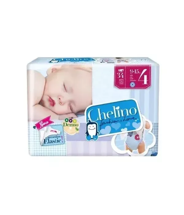 Chelino Fashion&Love Diaper T-4 34 Units