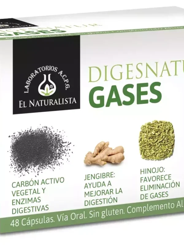 0_8410914320736-optimized El Natural Digesnatur Gases 650 Mg X 48 Caps