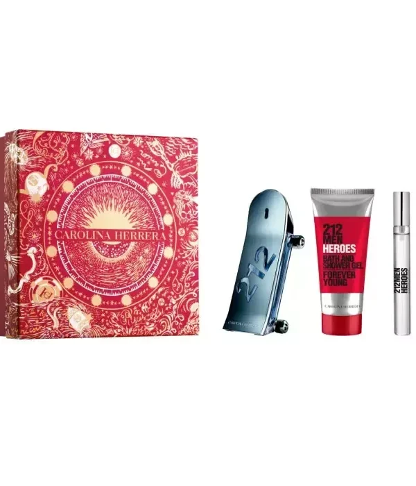 0_8411061074831-optimized Carolina Herrera 212 Heroes Eau De Toilette Spray 90ml Set 3 Pieces
