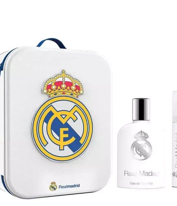 Real Madrid Eau De Toilette Spray 100ml Set 3 Pieces