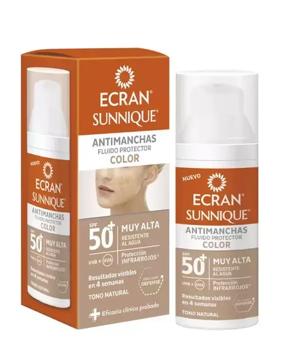 Ecran Sunnique Antimanchas Color Spf50 50ml