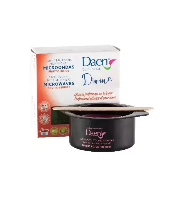 Daen Depilation Professional Depilatory Wax Microwaves Fruits Berries 100g