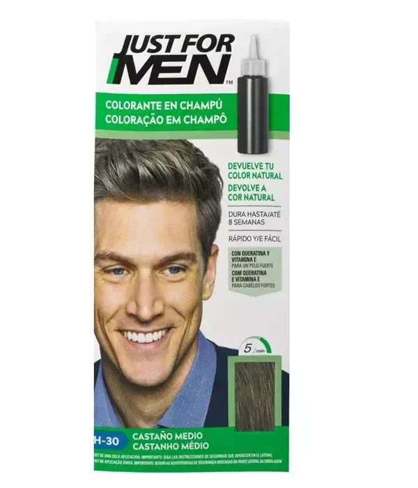 Just For Men Medium Brown Shampoo Colour 30ml
