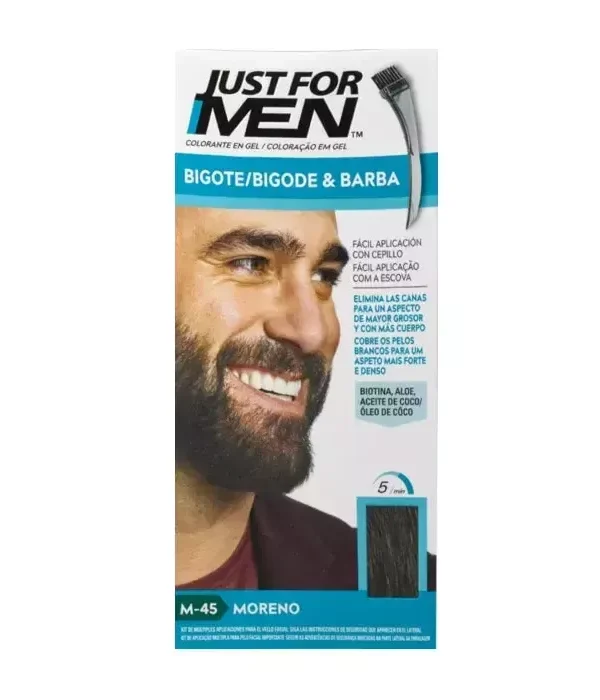 Just For Men Mustache Beard and Brown Pins 28.4g