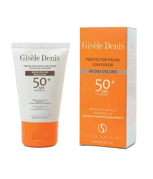 0_8414135869838-optimized Gisèle Denis Color Facial Sunscreen Spf50+ Medium/Dark 40ml