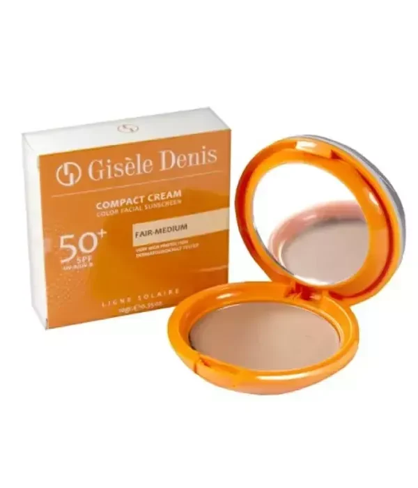 0_8414135869890_1-optimized Gisèle Denis Compact Facial Sunscreen Cream Spf50 + Fair-Medium Tone 10g