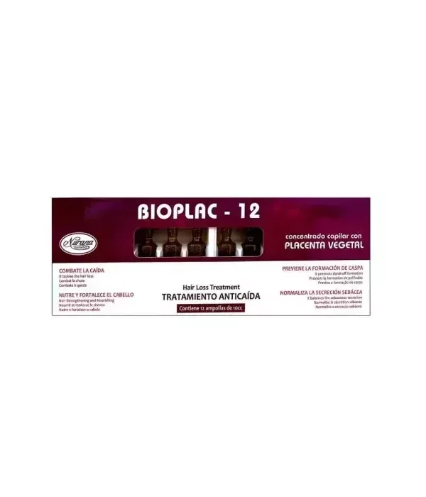 Nurana Bioplac-12 Anti Hair Loss Treatment Ampoules 12x10ml