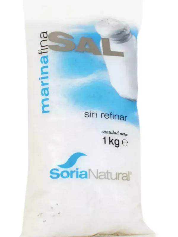 Alecosor Sal Marina Fina Sin Refinar 1 Kg