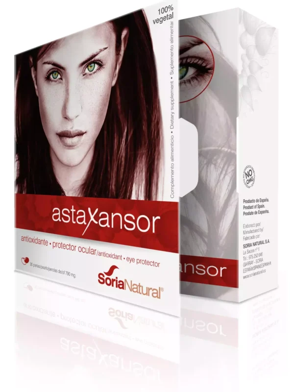 Soria Astaxansor 790 Mg X 30 Perlas