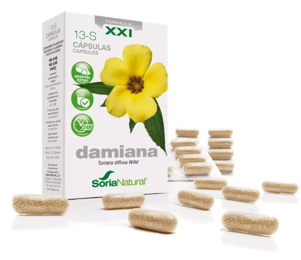 Soria 13-S Damiana Liberacion Prolongada 30 Caps