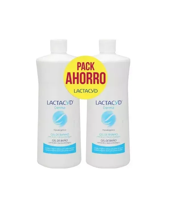 Lactacyd Derma Bath Gel 2x1000 ml