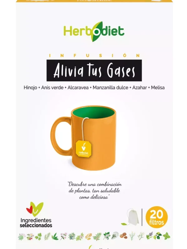 Novadiet Herbodiet Alivia Tus Gases 20