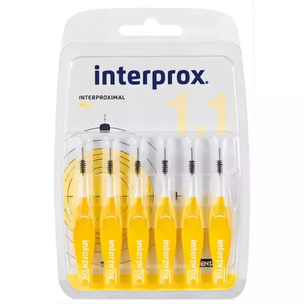 0_8427426033269-optimized Interprox 1.1 Interproximal Mini 6 Units