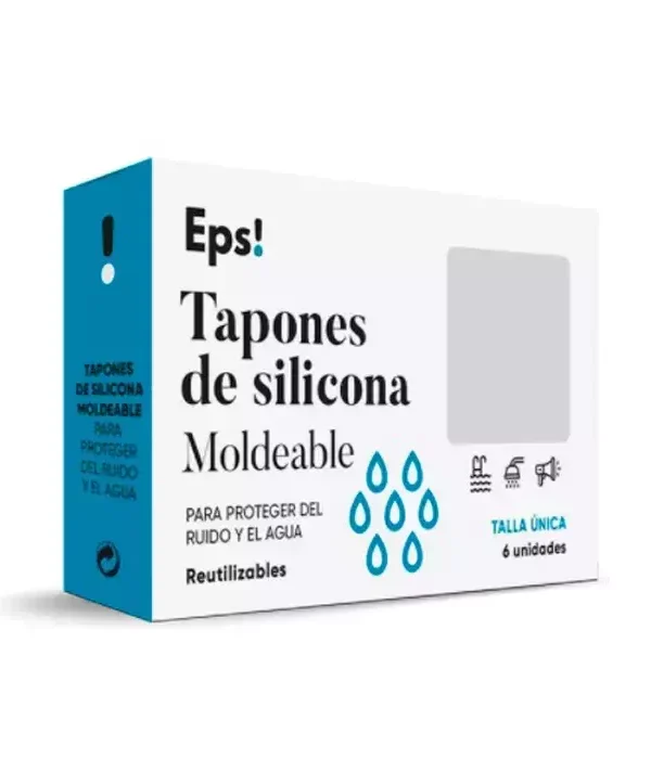 Eps Mouldable Silicone Ear Plugs 6 Units