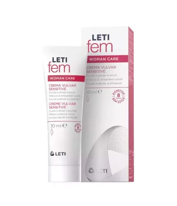 LetiFem Womn Care Vulvar Cream Sensitive 30ml