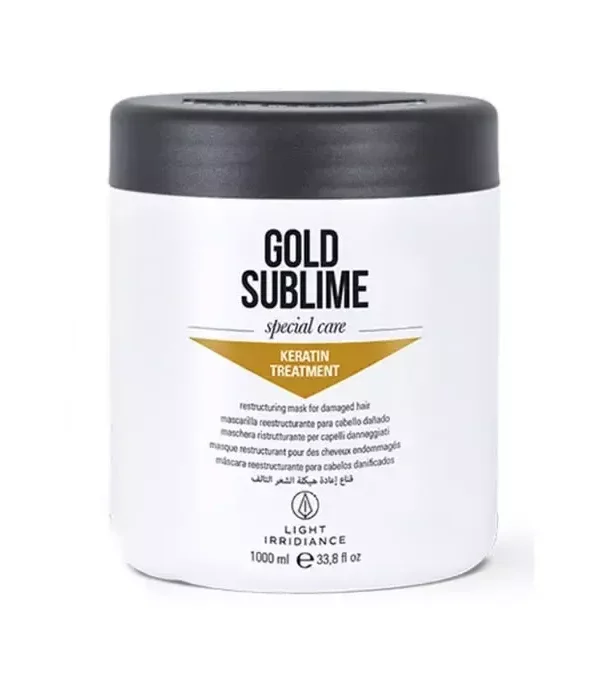 Light Irridiance Gold Sublime Keratin Treatment Mask 1000ml