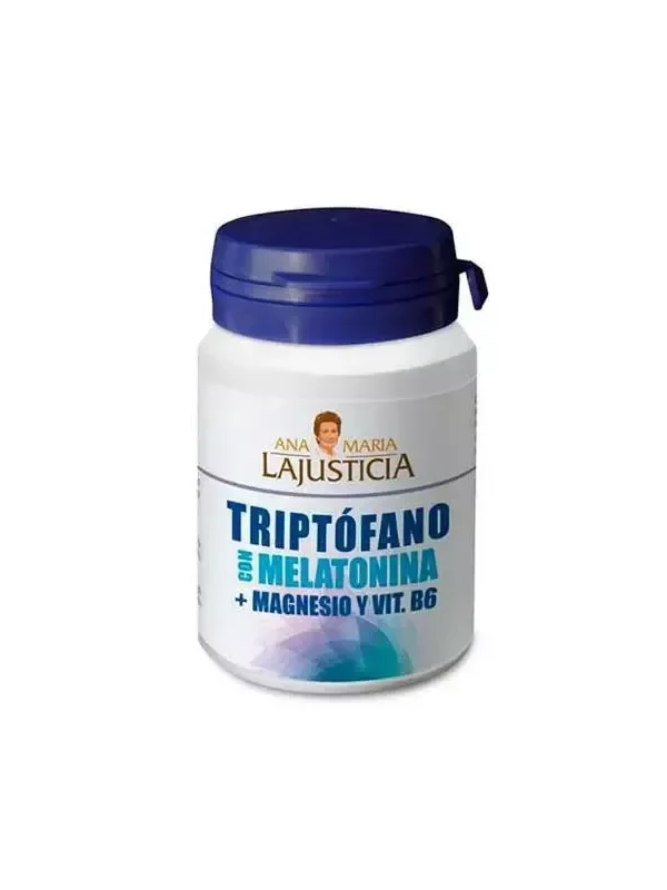 Ana María Lajusticia Tryptophan Melatonin Magnesium Vitamin B6 60 Tablets