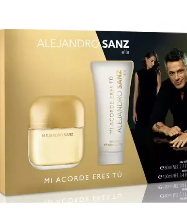 Alejandro Sanz Mi Acorde Eres Tu Eau De Toilette Spray 100ml Set 2 Pieces