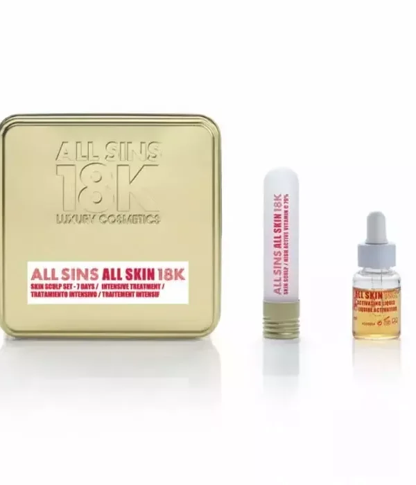 All Sins 18k All Skin Sculp 7 Days Intensive Treatment Set 2 Pieces