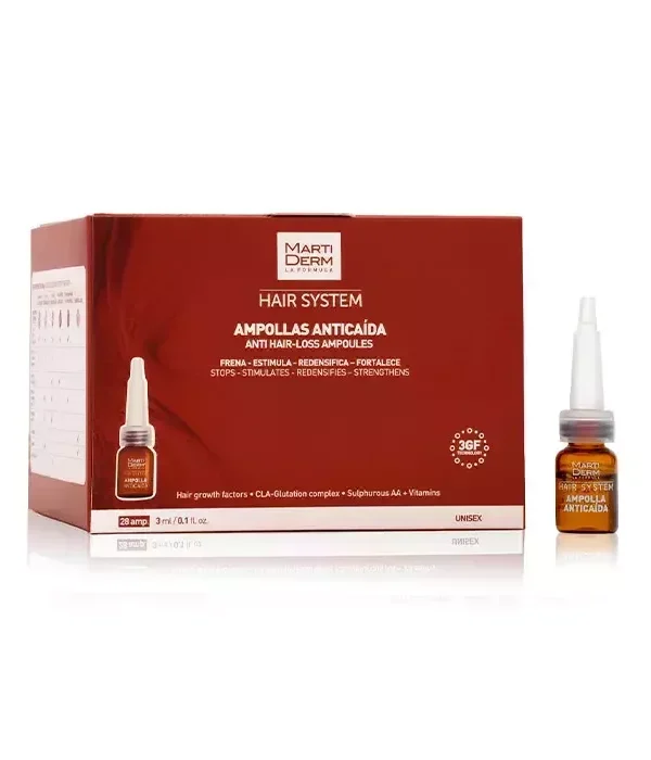 Martiderm Hair System Anti-Hair Lose 28 Ampoules
