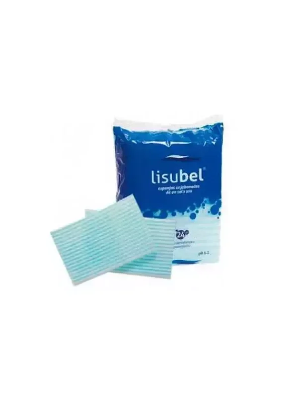 Lisubel Esponjas Jabonosas 24 Unidades