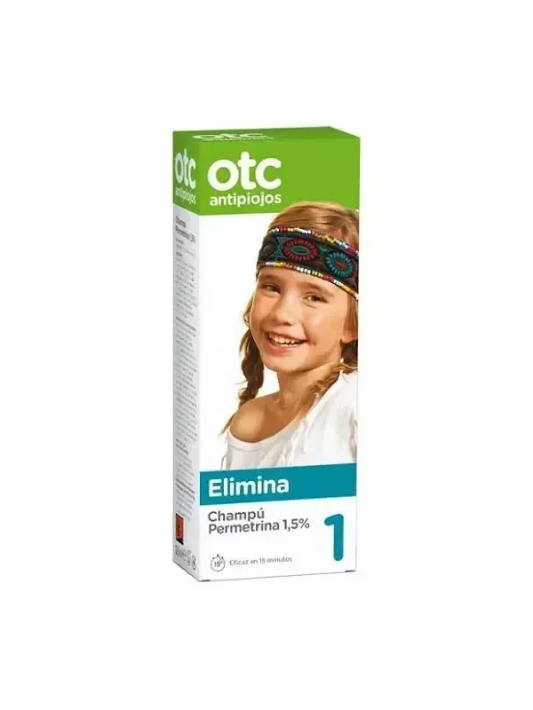 Otc Antipiojos Eliminates Permethrin Shampoo 1,5 125ml