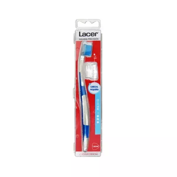 Lacer Cepillo Dental Adulto Máxima Precisión Medio 1ud