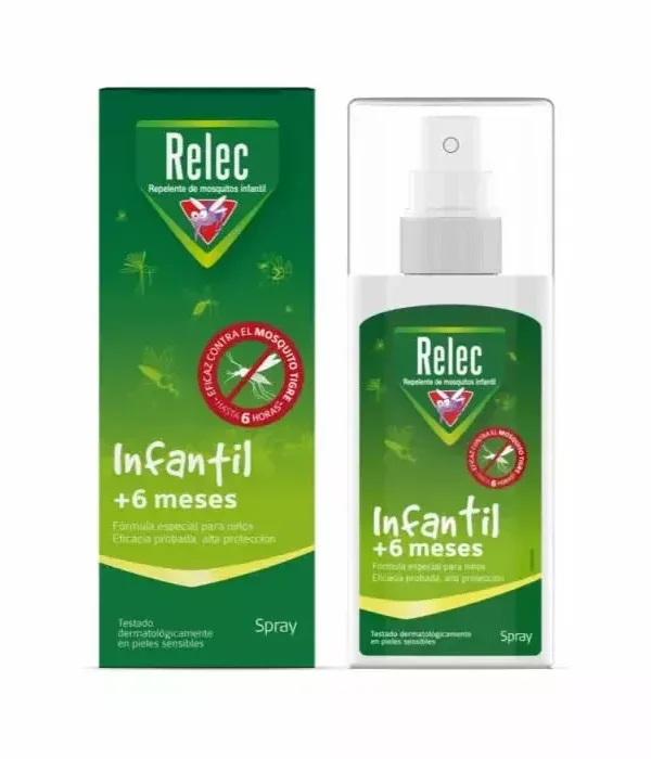 Relec  Child +6 Months  Mosquito Repellent Spray 100ml