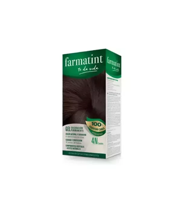 Farmatint Permanent Color Gel 4N Brown 135ml