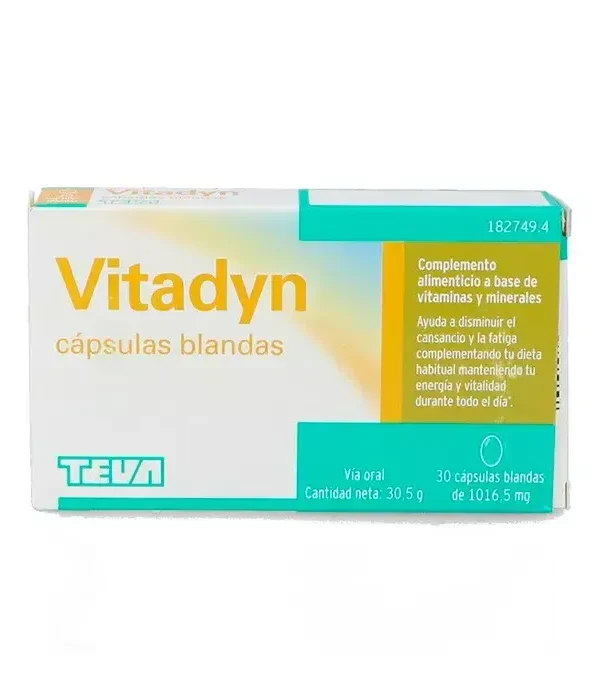 Teva Vitadyn 30 Softgels