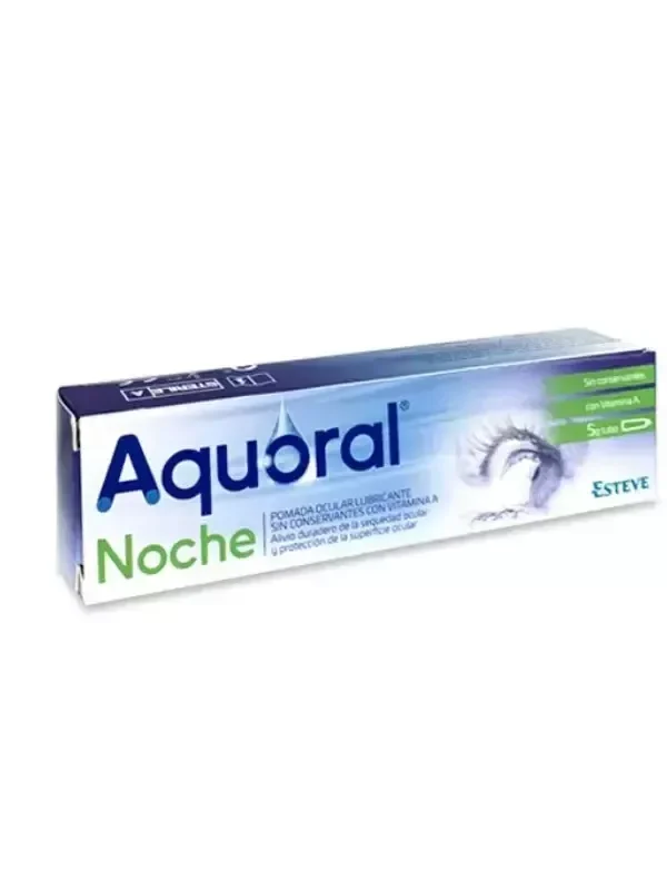 Esteve Aquoral Night Lubricating Eye Ointment 5g
