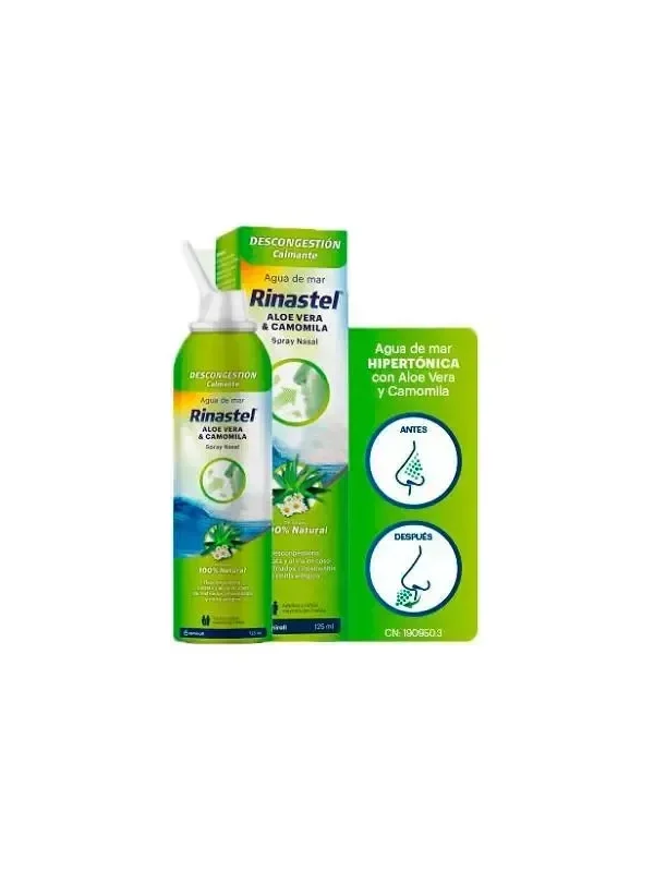Rinastel Aloe Vera and Chamomile Nasal Spray 125ml