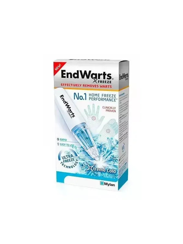 Mylan Endwarts Freeze 7,5g + 6 Puntas Desechables