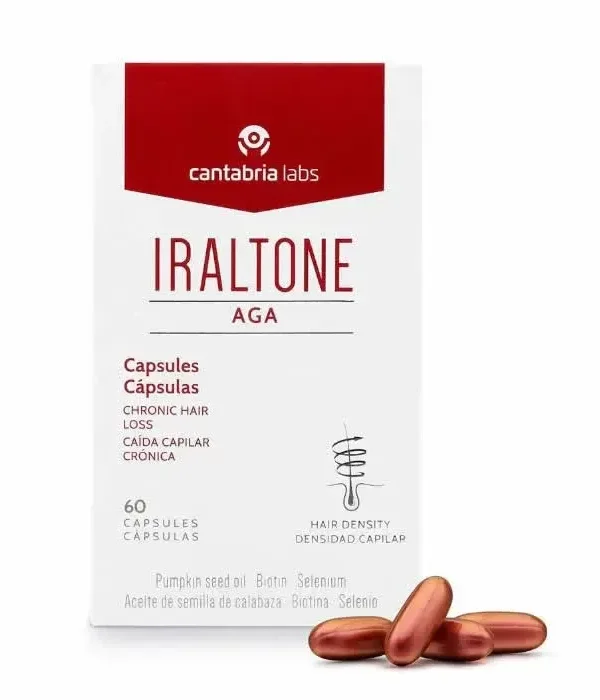 0_8470002462533_1-optimized Iraltone Aga Nutritional Anti-Hair Loss Concentrate 60 Capsules