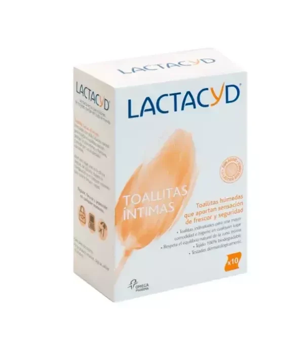 Lactacyd Intimate Wipes 10 Units
