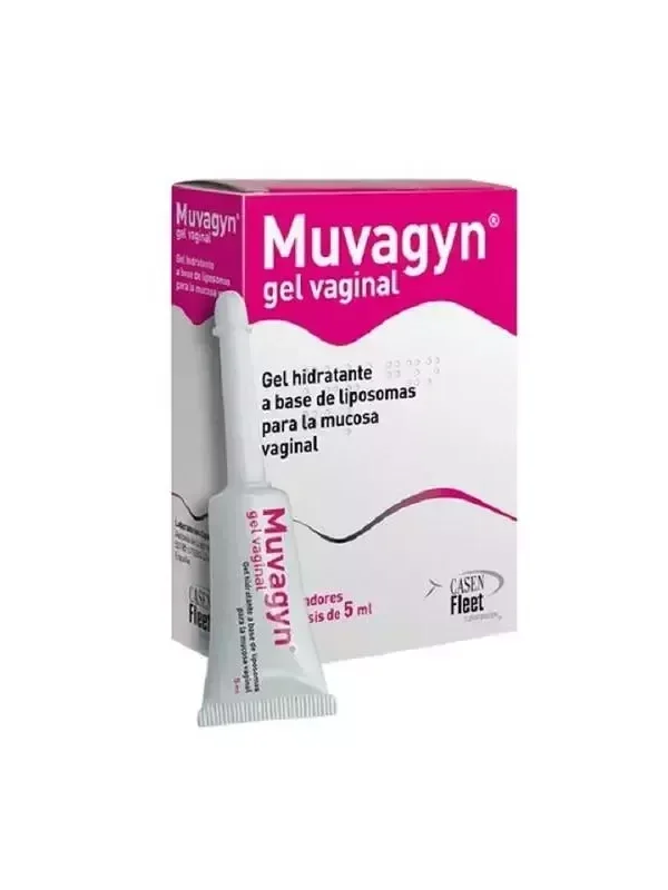 Casen Moisturizing Vaginal Gel Muvagyn 8x 5ml