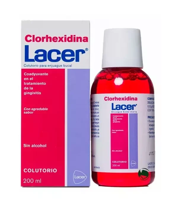 Lacer Chlorhexidine Mouthwash 200ml